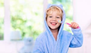 Higiene oral crianças